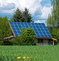 Home solar power system